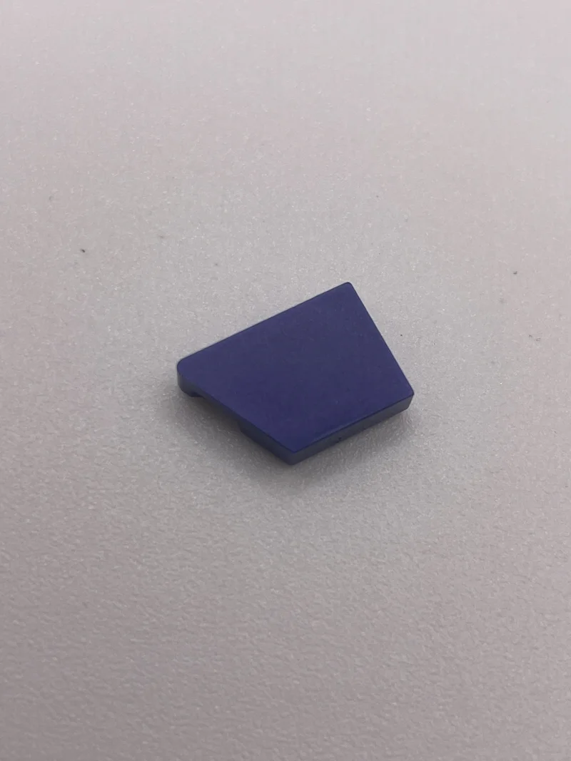 Wedge Tile 1 x 2 without corner, left in Purple, Rich