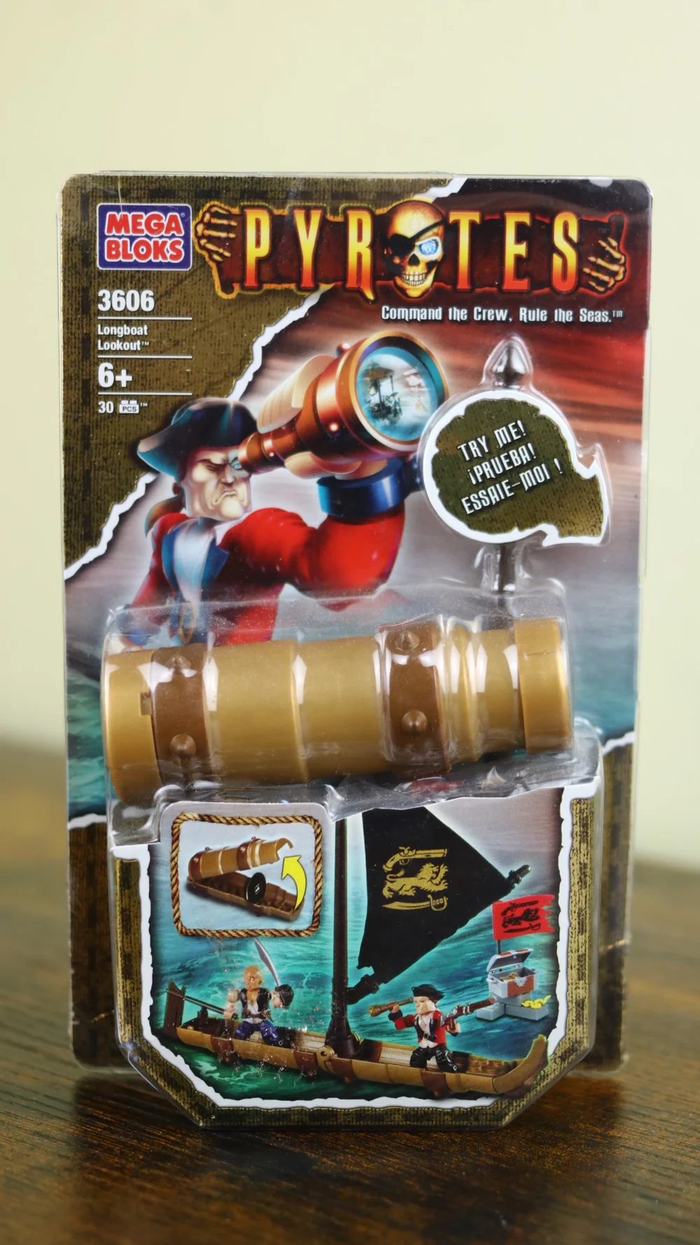 Original packaging for 3606 Longboat Lookout