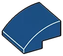 Slope 1 x 2 x 2 Curved in Blue, Midnight