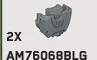 Shoulder Armor: Spartan Warrior (Halo 4 / 5 Armor) in Gray, Dull