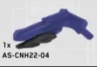 Weapon, Firearm: plasma cannon, Type 52 Purple w/ Gray Print in Multicolored