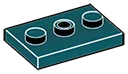 Plate 2 x 3 with 3 studs
