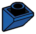 Slope Inverted 45 1 x 1 inverse in Blue