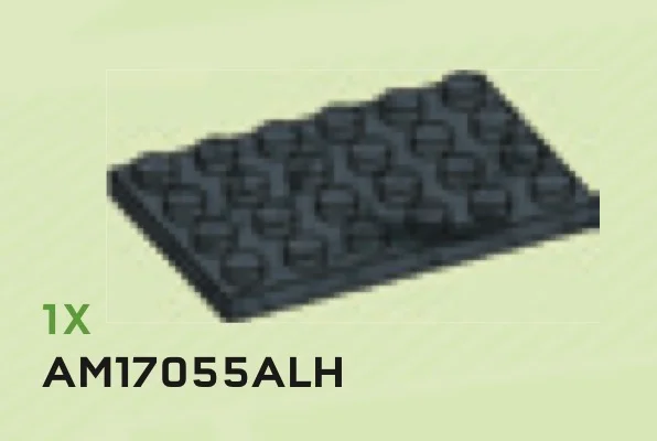 Plate 4 x 6 in Gray, Dark (Camo)