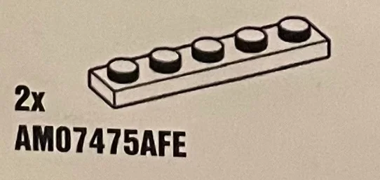 Plate 1 x 5