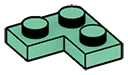 Plate 2 x 2 corner