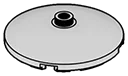 Brick Round 4 x 4 Dome two-thirds-height with stud in Gray, Dull