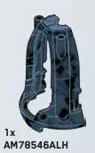 Halo: Drop Pod Hatch Frame in Gray, Dark (Camo)