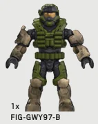 Spartan Comando - Metallic Green / Tan (Reach Armor)