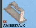 Windscreen 6 x 1.67 x 3 open frame in Gray, Tarnished (Champagne) (Metallic Camo)