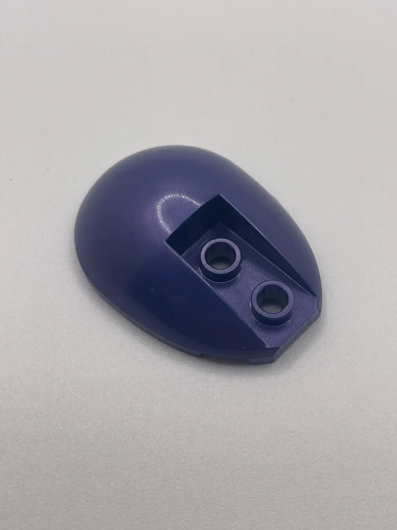 Brick 3 x 4 ellipsoid dome with 1 x 2 cutout in Purple, Rich