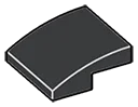 Slope 33 2 x 0.67 x 2 with Curved Slope in Gray, Dark Charcoal