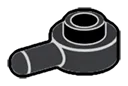 Plate 1 x 1 round with horizontal peg