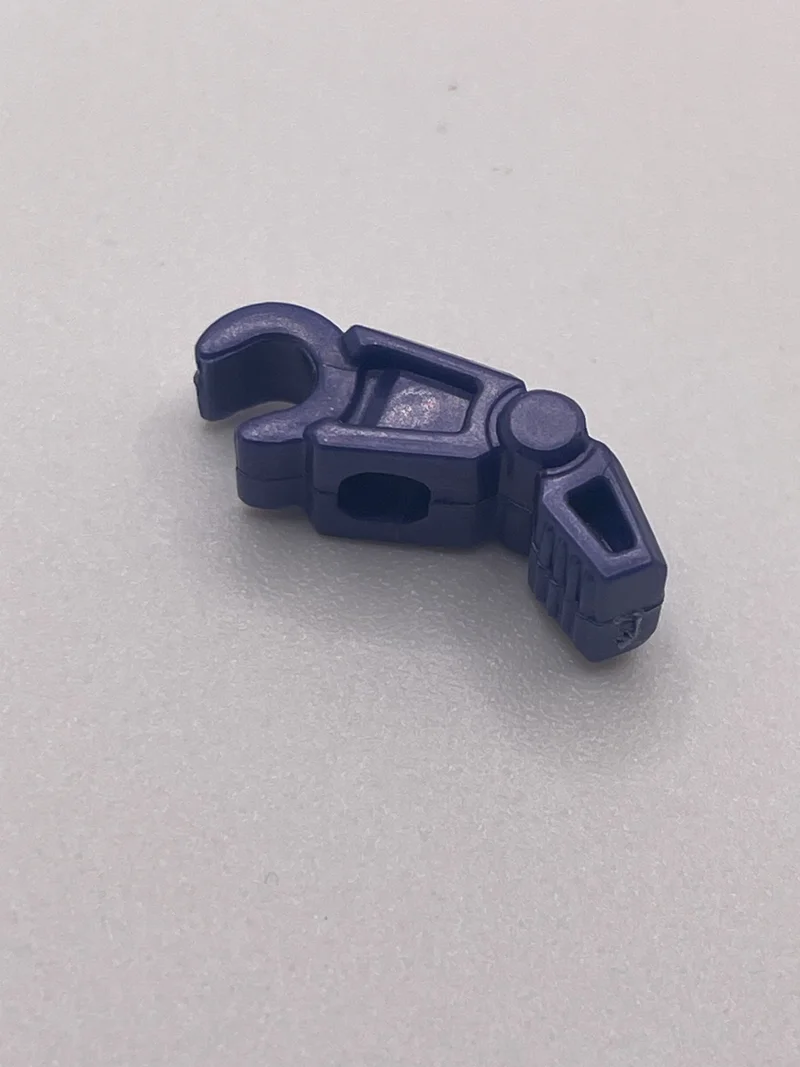 Body part: robot finger on hinge clip in Purple, Rich