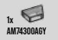 Wedge Tile 1 x 2 without corner, right in Clear, Smoky (Translucent)