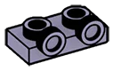 Bracket Plate 1 x 2 with two studs on side, ascending