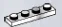Plate 1 x 4 in White (Camo)
