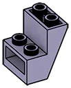 Slope Inverted Brick 65 2 x 2 x 2 inverse
