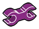 Connector: clip, small double-sided