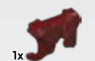 Back Armor, Spartan Default (Reach Armor) in Red, Blood (Pearl)