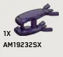 Weapon, Firearm: plasma rifle in Red, Dark, type 3 (Metallic)