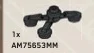Weapon, Tri-Pod Stand in Gray, Dark (Metallic)