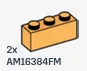 Brick 1 x 3 in Orange, Florida
