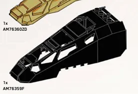 Airplane Cockpit: Halo Vulture in Black