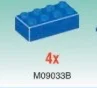 Brick 2 x 4 in Blue