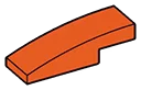 Slope 1 x 3 curved in Orange, Marigold