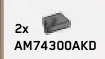 Wedge Tile 1 x 2 without corner, right in Gray, Light Camo (Metallic)