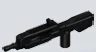 Weapon, Firearm: BR55 Battle Rifle in Black