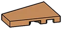 Wedge Tile 2 x 3, left in Brown, Light Nougat