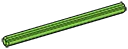 Connector: Axle in Green, Soft Grass