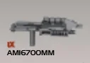 Weapon, Firearm: MA5C Individual Combat Weapon System in Gray, Dark (Metallic)