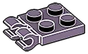 Plate Modified 2 x 2 with horizontal clips