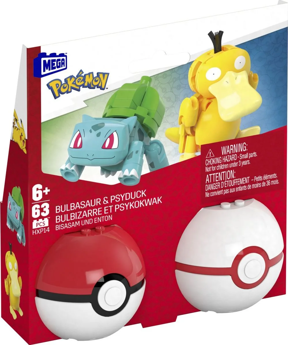 Bulbasaur & Psyduck