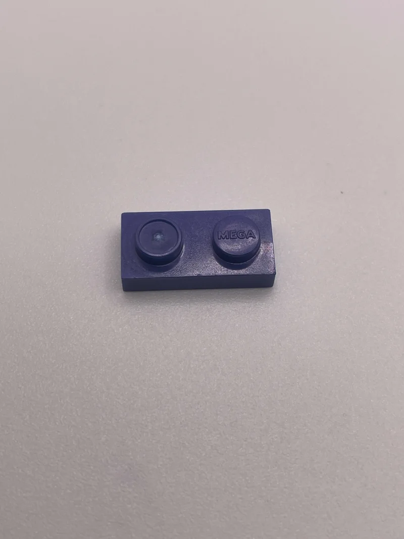 Plate 1 x 2 in Purple, Rich