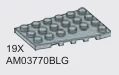 Wedge Plate 4 x 6 - Right