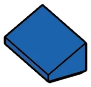 Slope 36 2 x 1 in Blue