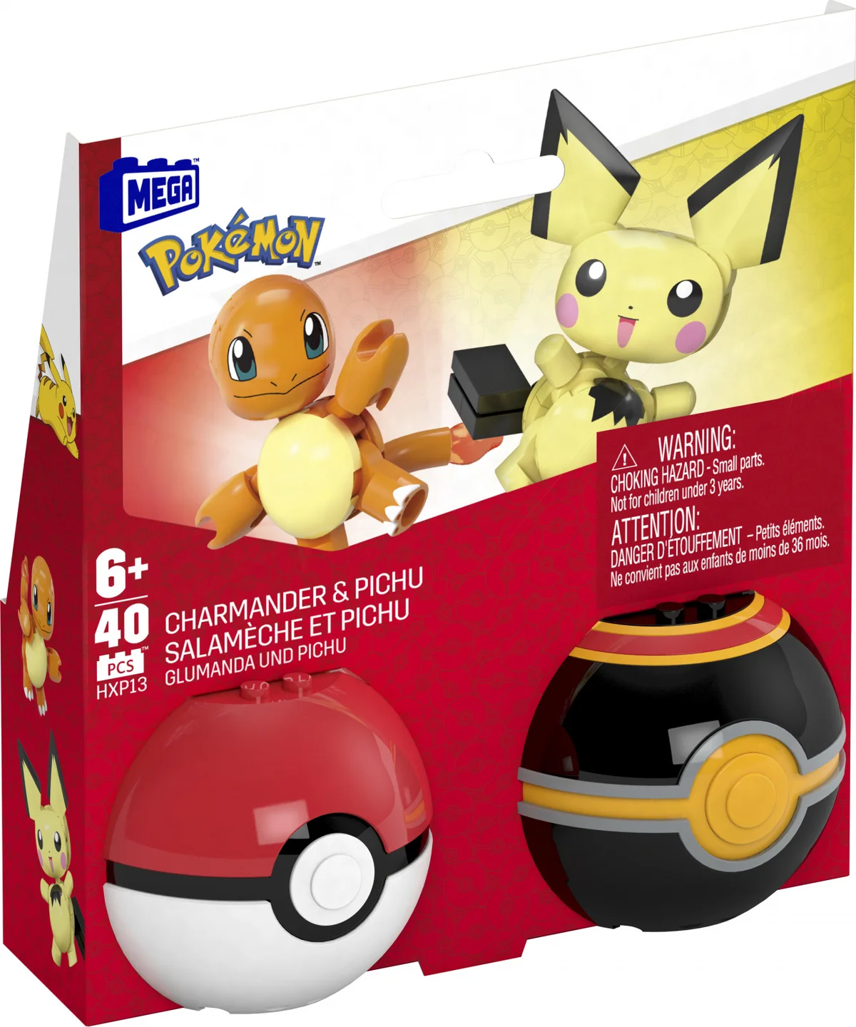 Pokémon Charmander & Pichu
