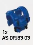 Chest Armor: ODST - Blue in Blue with Speckles, Dark