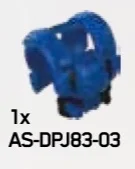 Chest Armor: ODST - Blue in Multicolored