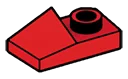 Slope plate 1 x 2 left in Red, Flame