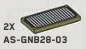 Tile 2 x 4 w/ Printed Black & Silver Vent Detail