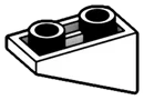 Slope Inverted 33 1 x 2 in White