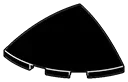 Slope Dome 3 x 1 x 3 Corner Round in Black