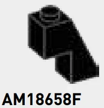 Slope 65 1 x 2 x 2 in Black