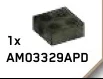 Connector Plate 2 x 2: female to female