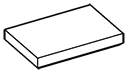 Tile 2 x 3 in White